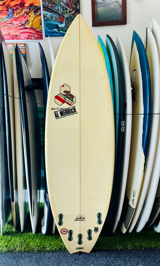 Channel Islands 5'11" 29L Fred Rubble Used Surfboard