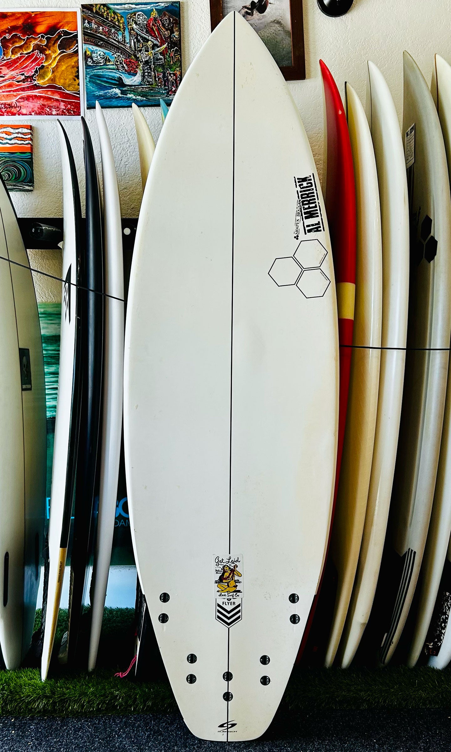 Channel Islands 6'4" 40.2L Flyer Used Surfboard