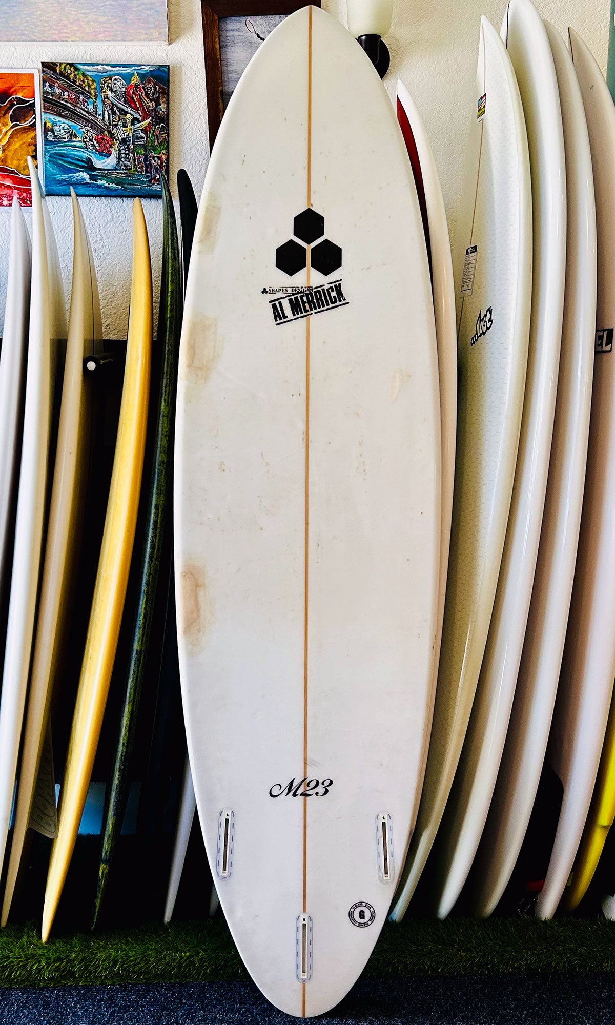 Channel Islands 6'10" 43.3L M23 Used Surfboard