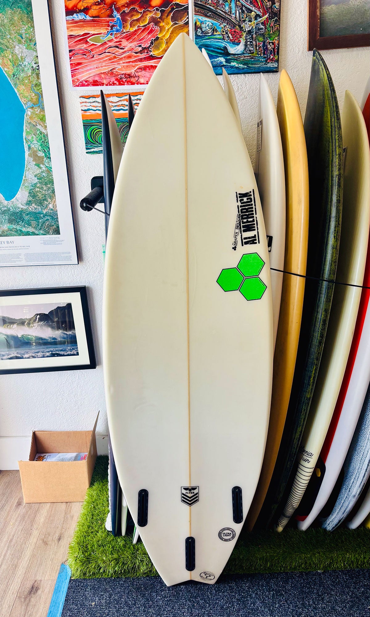 Channel Islands 5'10" 30.4L New Flyer Used Surfboard