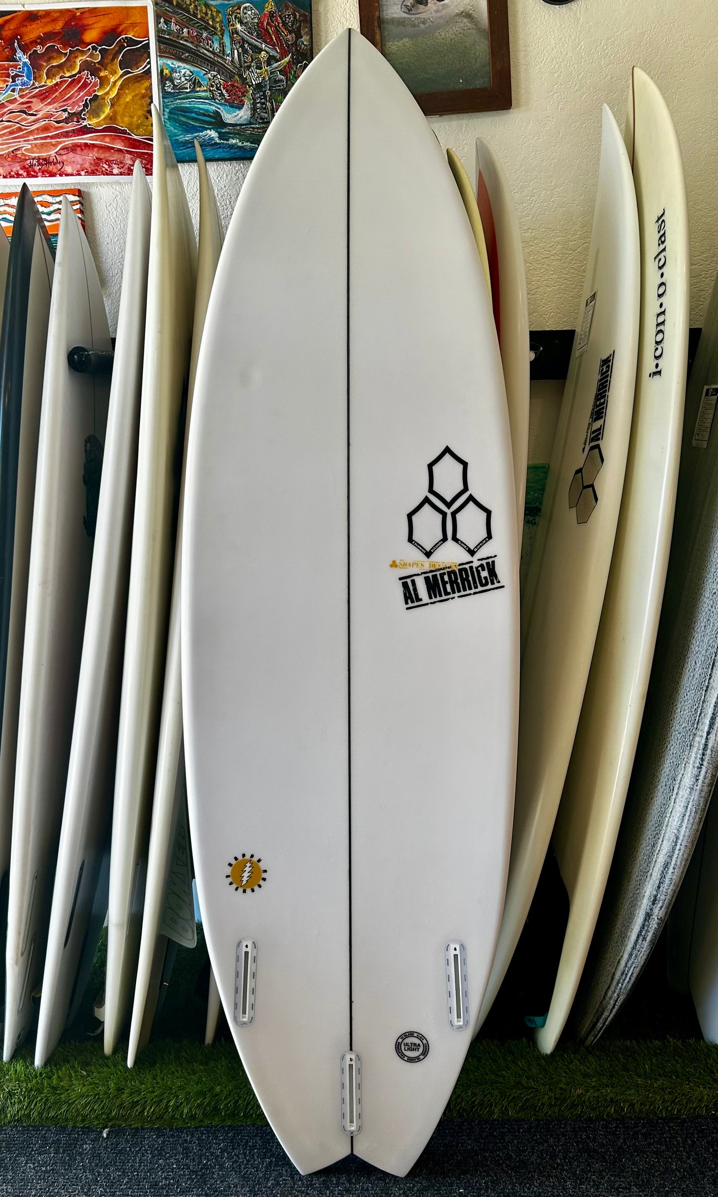 Channel Islands 6'0" 36L Happy Everyday Used Surfboard