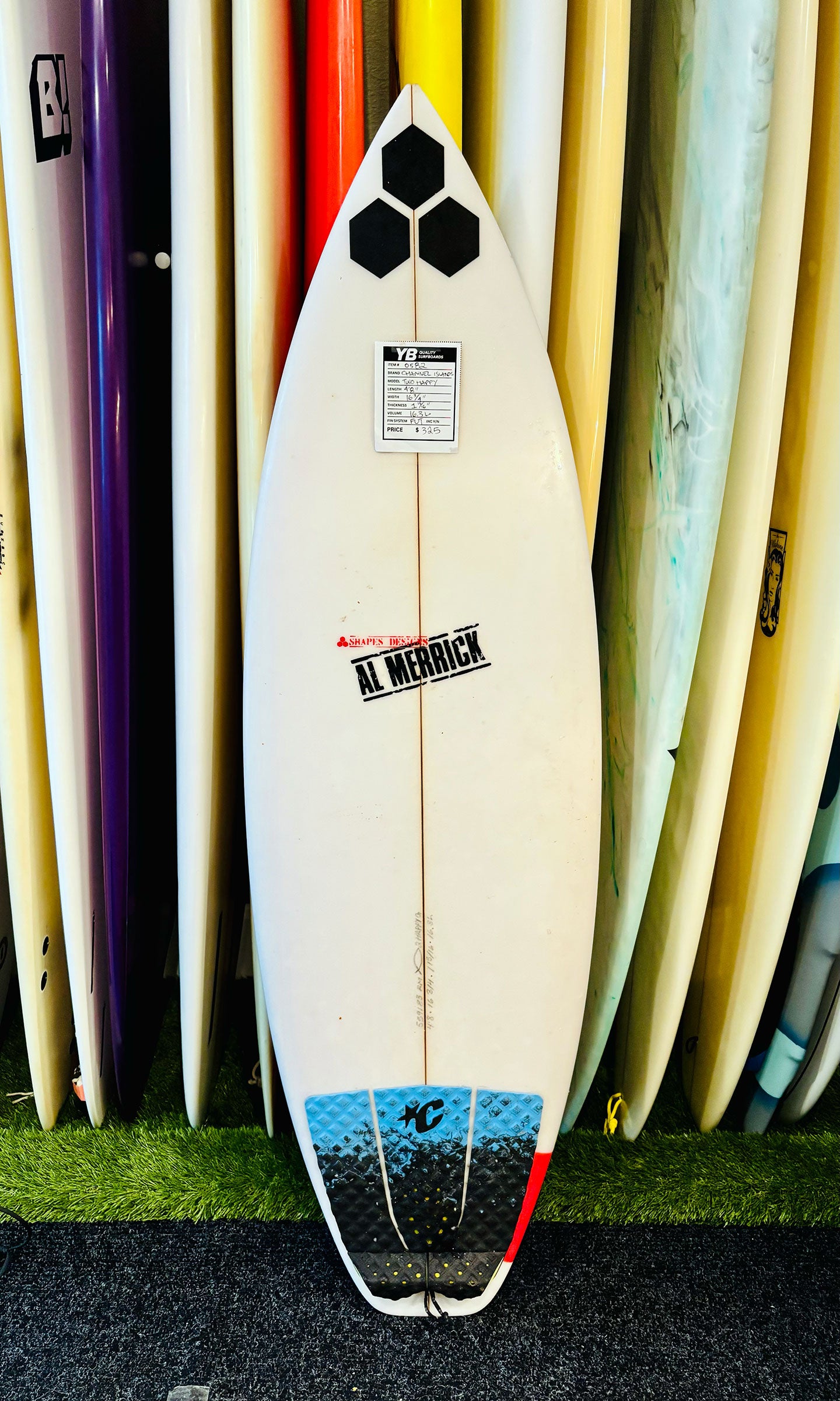 Channel Islands 4'8" 16.3L Two Happy Grom Surfboard