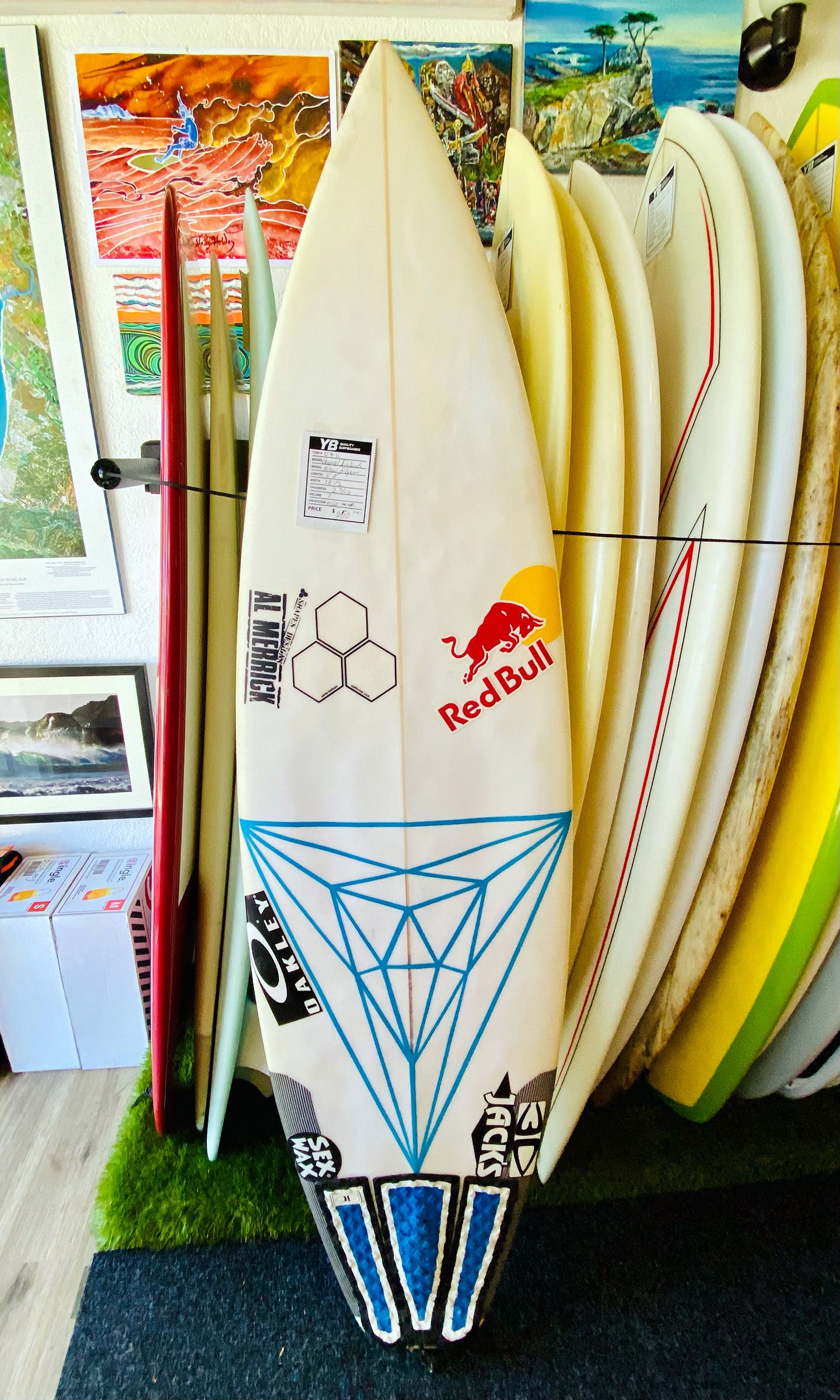 Channel Islands 5'8" New Flyer Used Surfboard