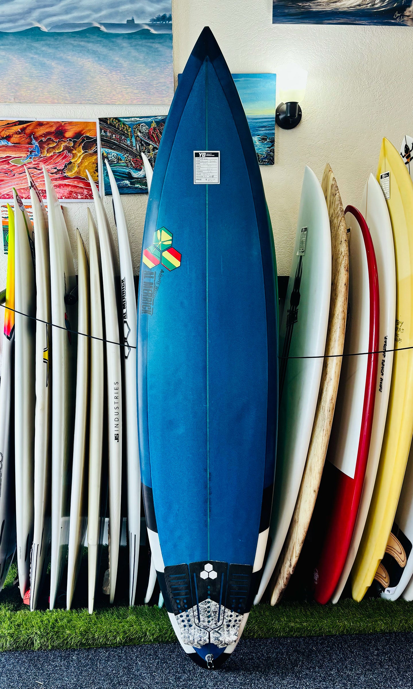 Channel Islands 7'2" 48L SP12 Used Surfboard