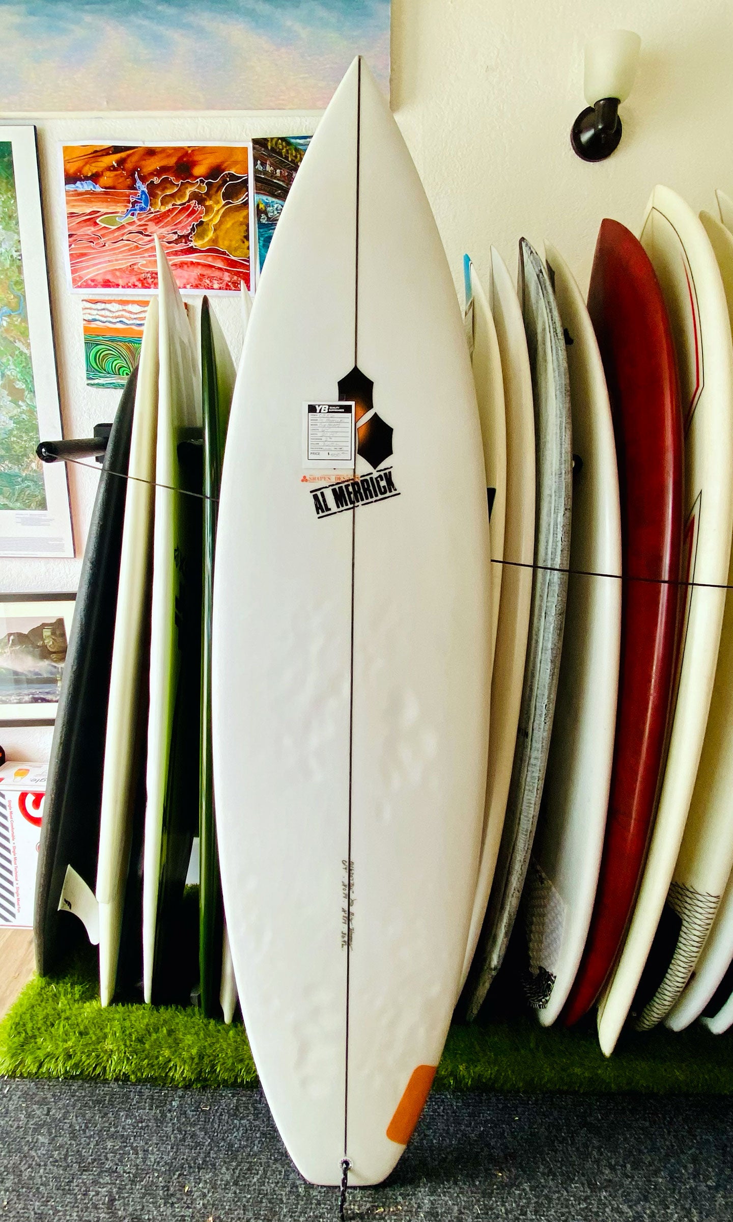 Channel Islands 6'4" 37L Big Happy Used Surfboard