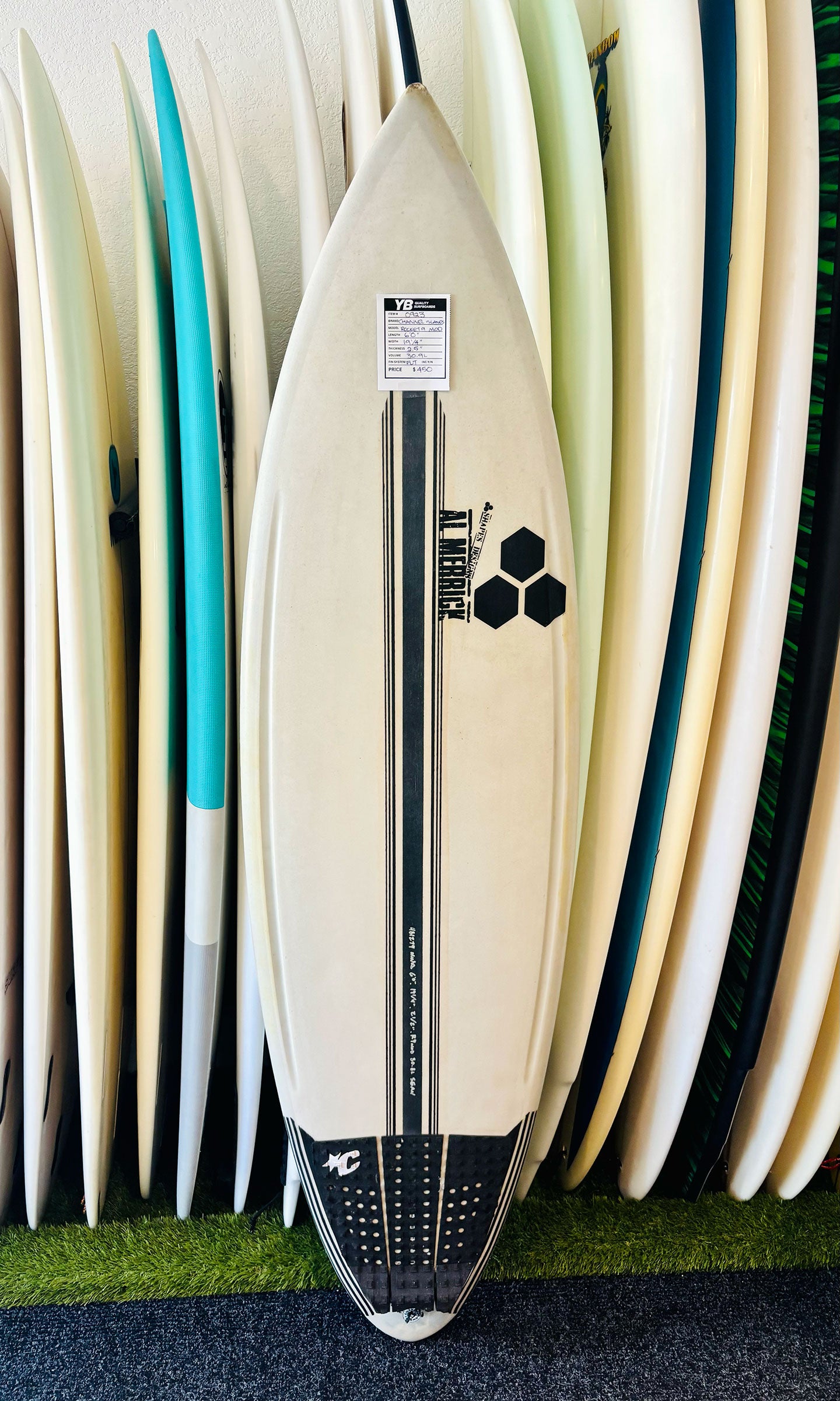 Channel Islands 6'0" 30.9L Rocket 9 Mod Surfboard