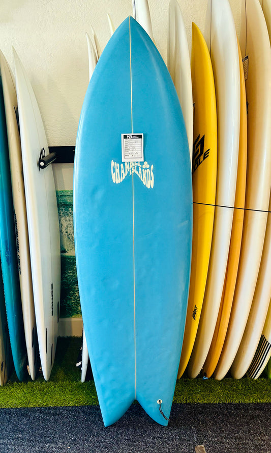 Channel Islands 6'2" Twin Fin Used Surfboard