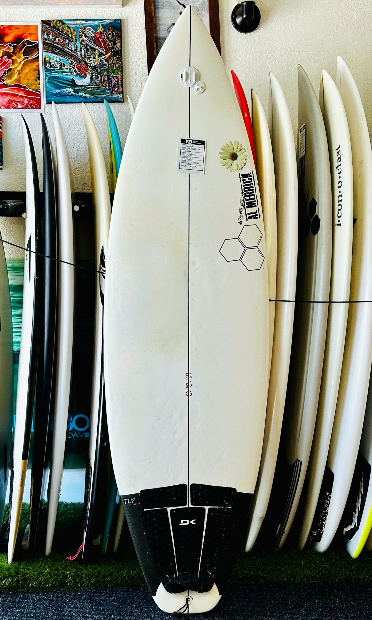 Channel Islands 6'4" 40.2L Flyer Used Surfboard