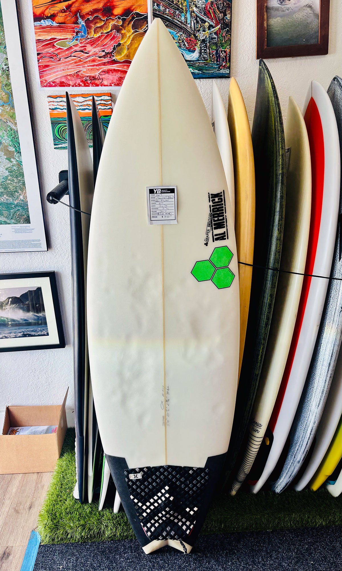 Channel Islands 5'10" 30.4L New Flyer Used Surfboard