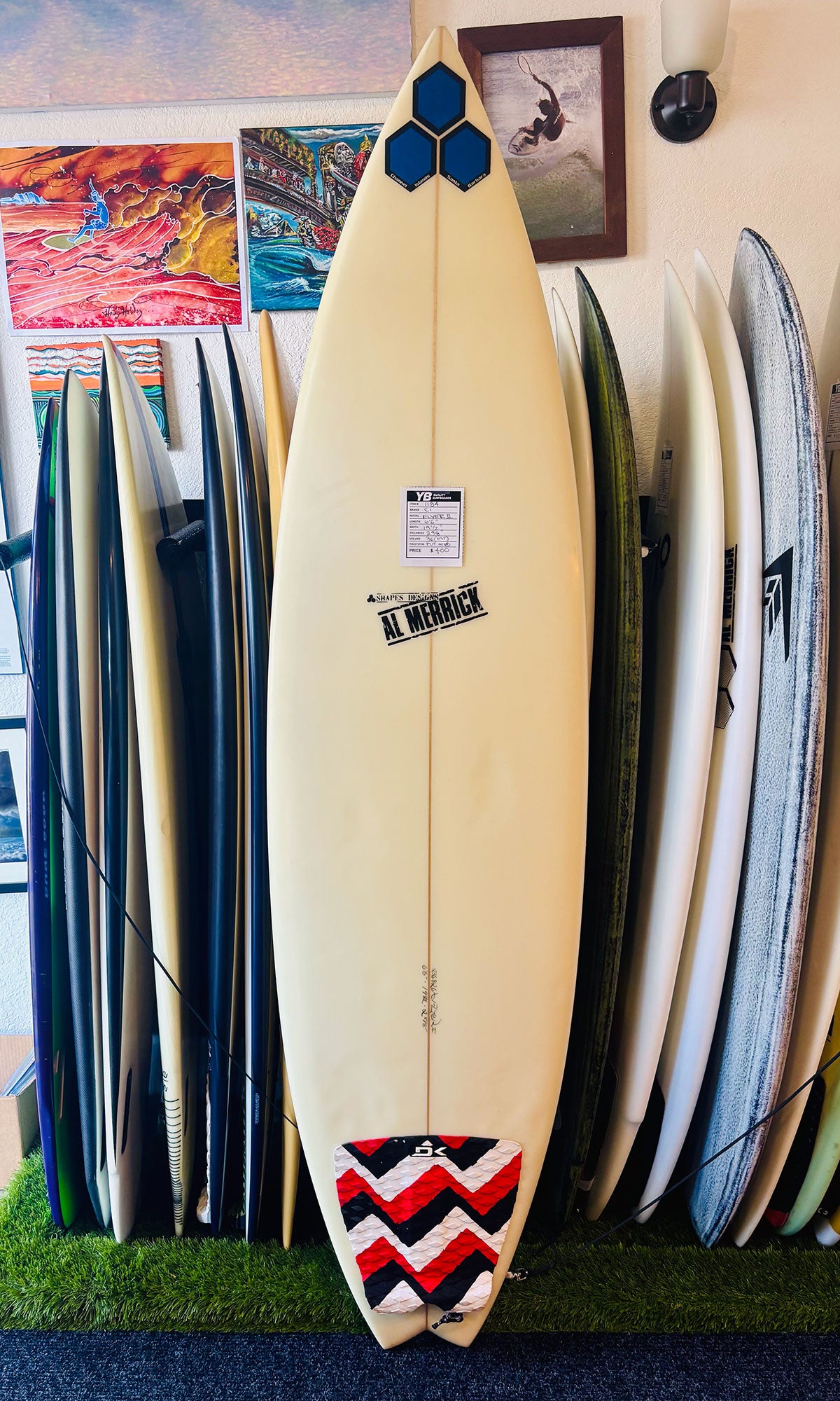 Channel Islands 6'6" 36L Flyer 2 Used Surfboard