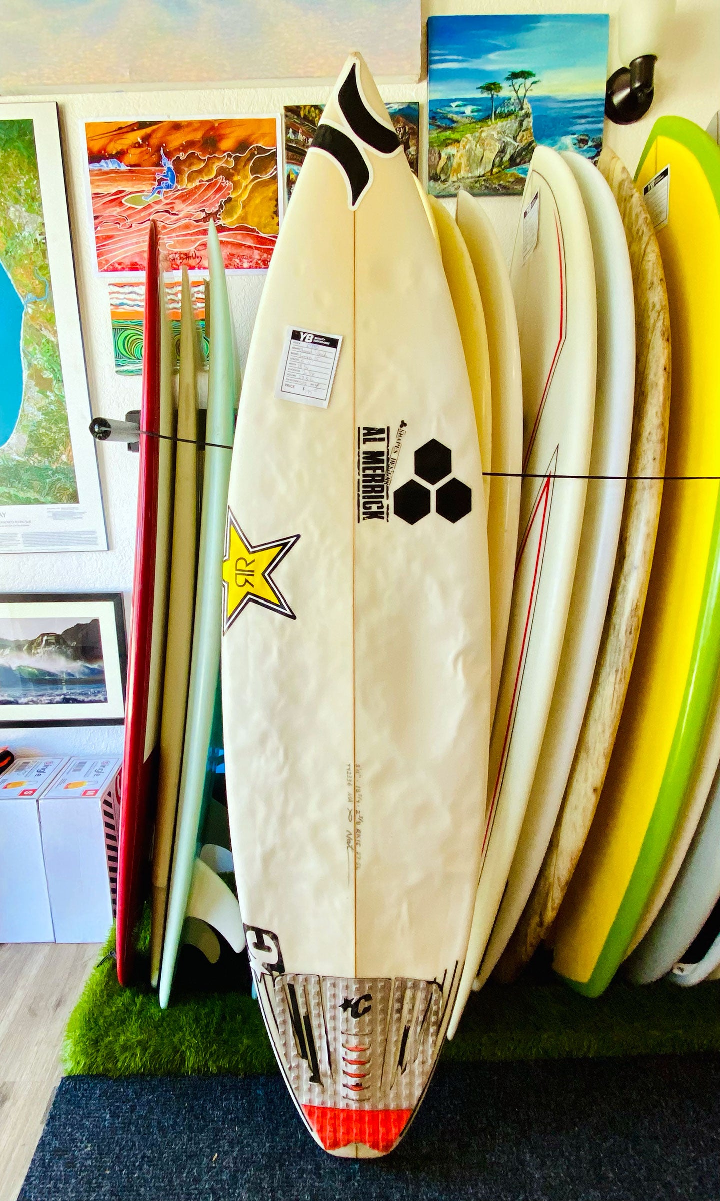 Channel Islands 5'11" Rookie 15 Used Surfboard