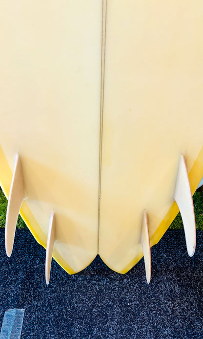 Ward Coffey 6'3" Quad Surfboard