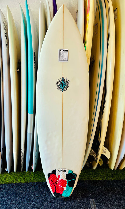 Ward Coffey 6'2" 33L Double Bump Surfboard