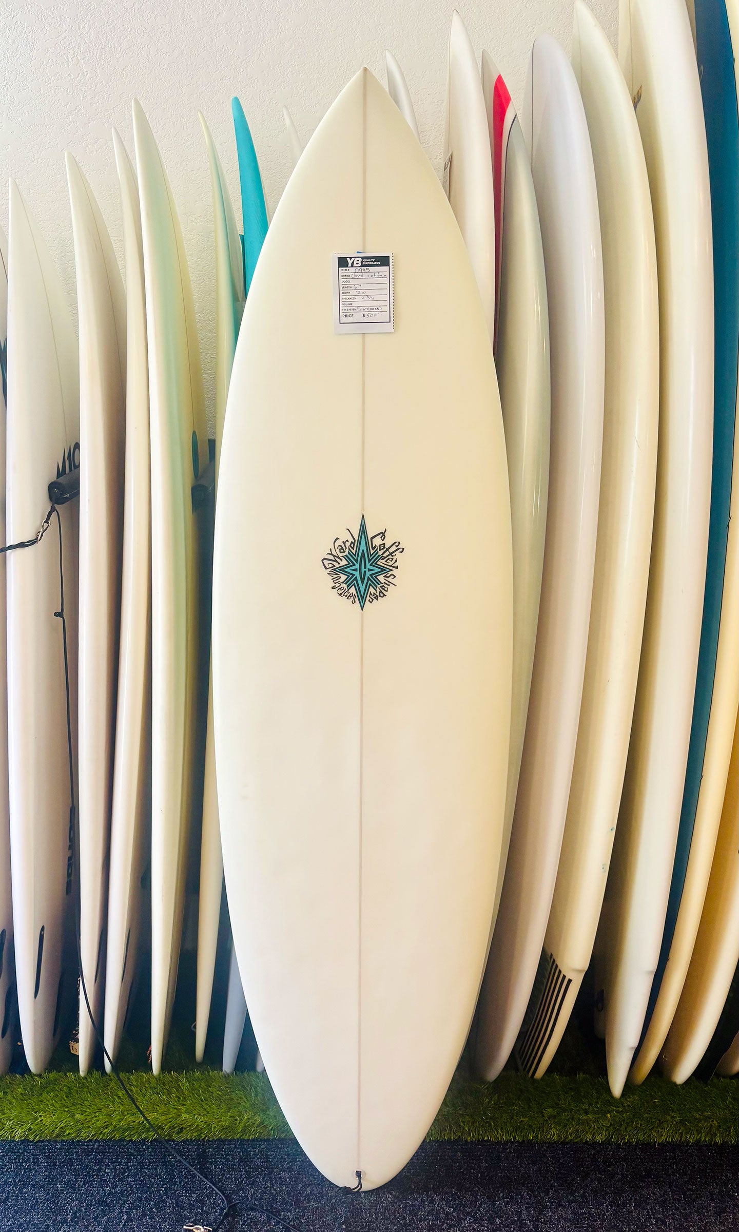 Ward Coffey 6'4" Used Surfboard