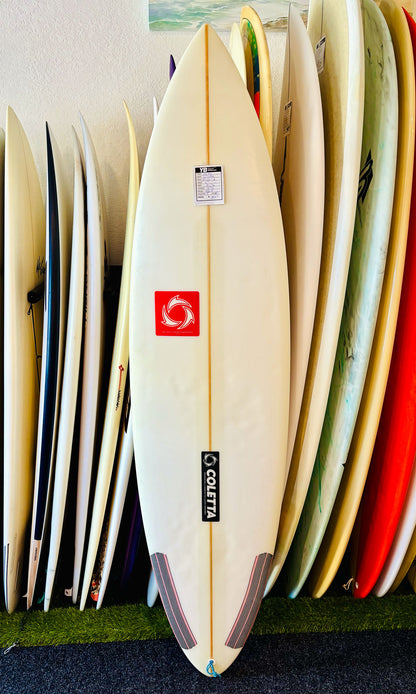 Coletta 6'10" 42.8L Model X Surfboard