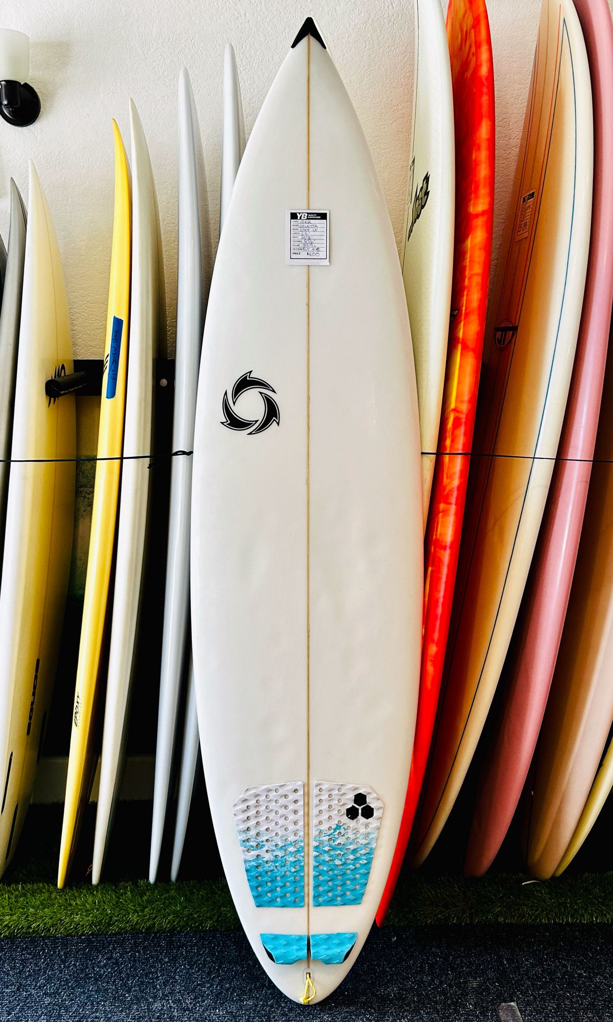 Steve Coletta 6'6" 37.9L Step Up Used Surfboard