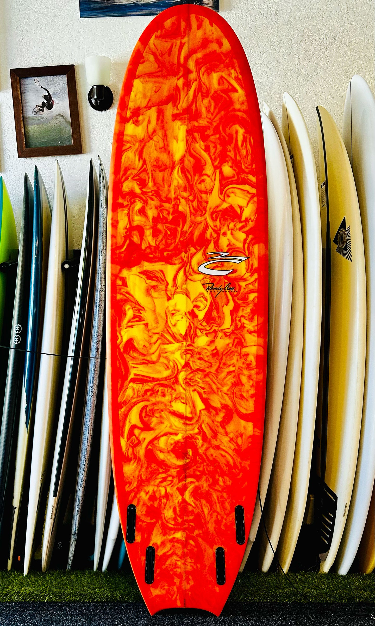 Randy Cone 7'5" Grouper Mid Length New Surfboard