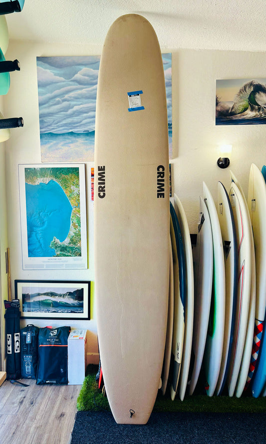 Crime 10'0" Noserider Used Longboard