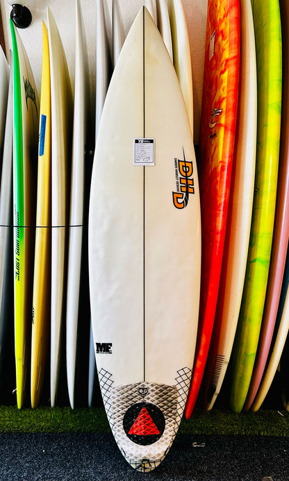DHD 6'2" 28.5L Duck Nuts Used Surfboard
