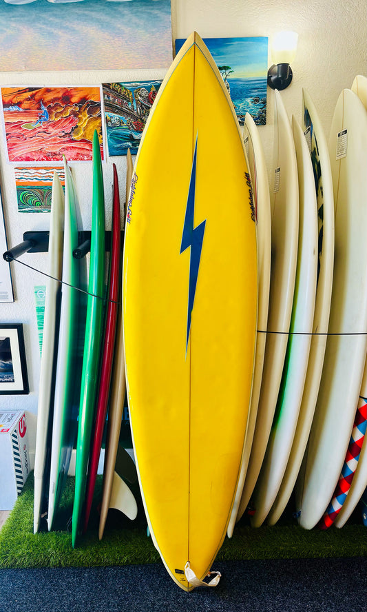 Tom Eberly 6'9" Lightning Bolt Used Surfboard