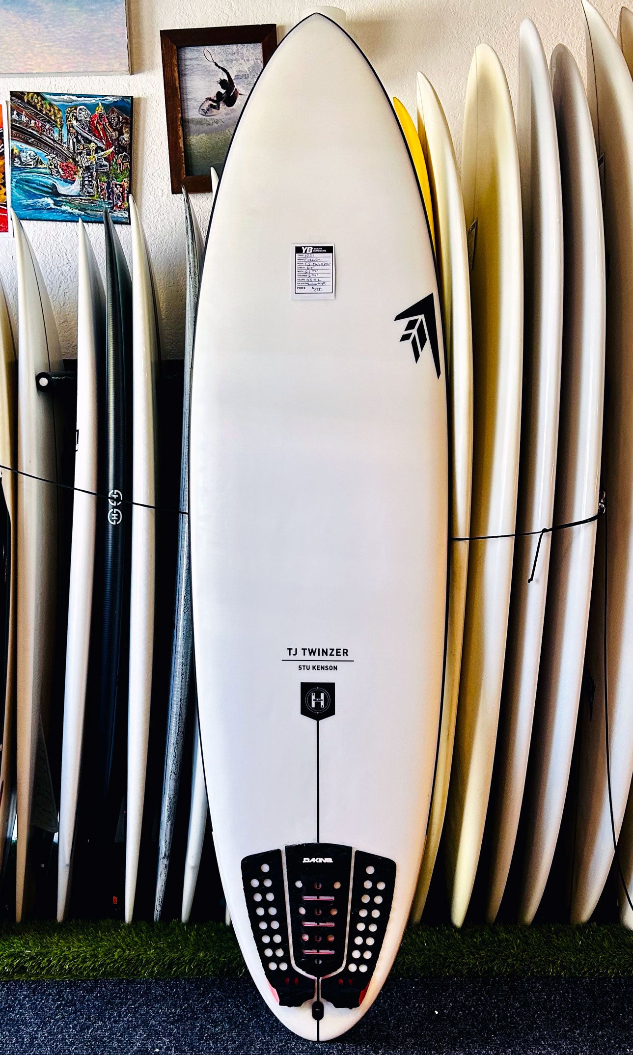 Firewire 6'8" 43.7L TJ Twinzer Used Surfboard