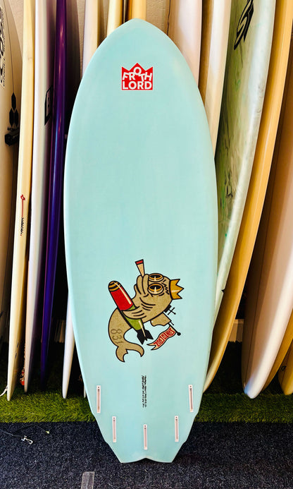 Froth Lord 5'6" 34L Torpedo Fish Surfboard