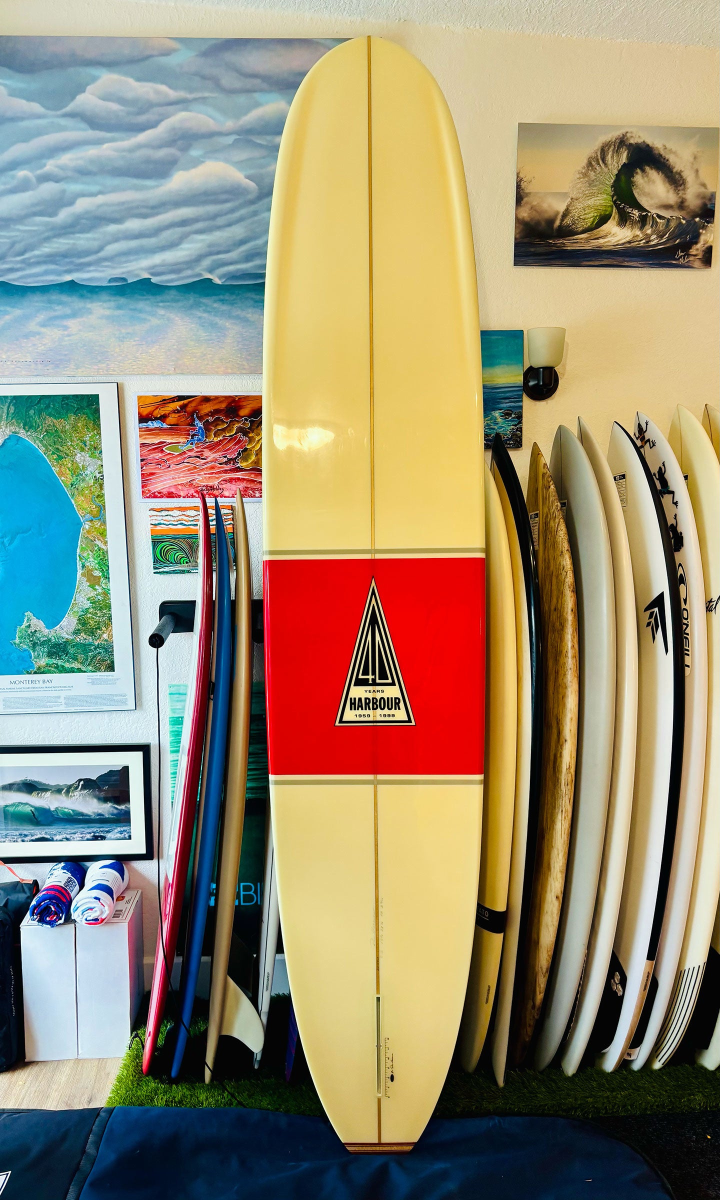 Rich Harbour 9'8" 40 Year Anniversary Longboard