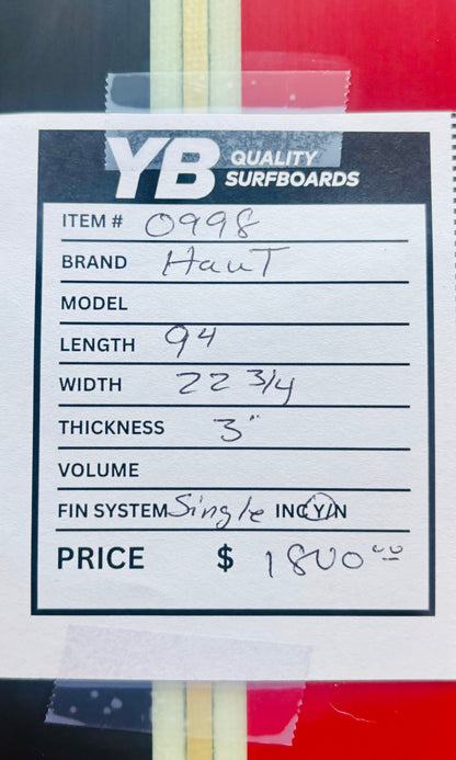 Doug Haut 9'4" Used Longboard