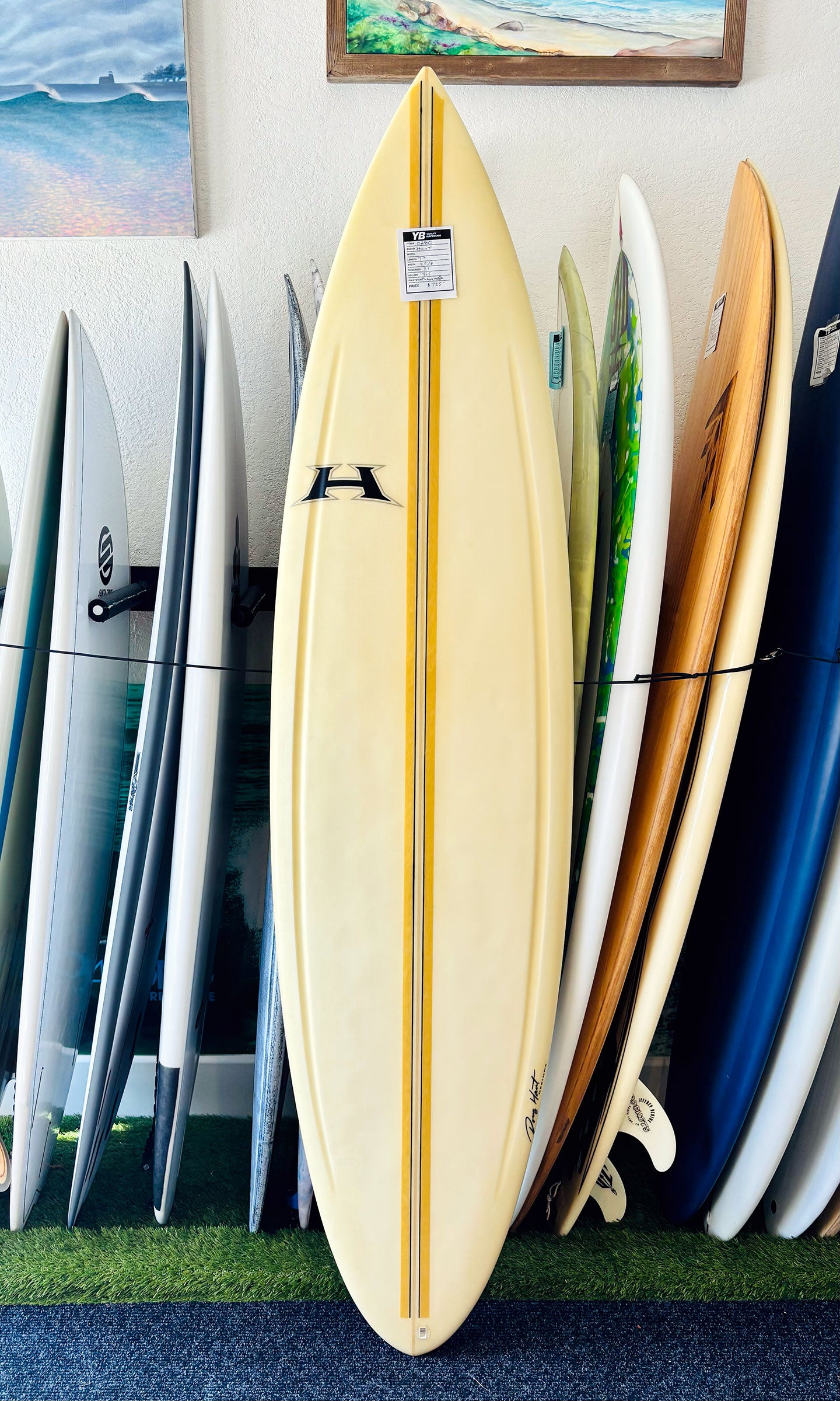 Doug Haut 7'2" 43.5L Semi-Gun