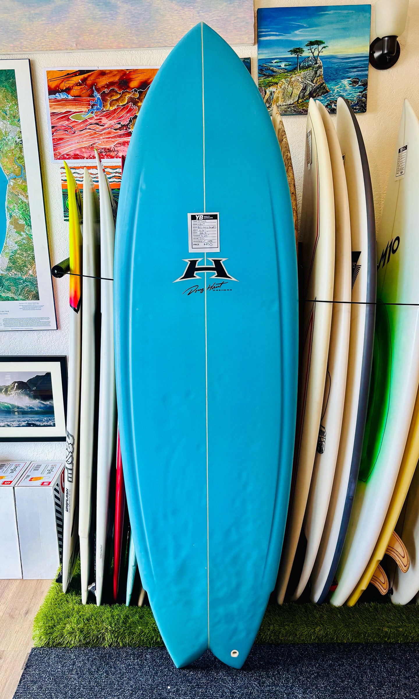 Haut 6'6" 50L Big Guy Fish Used Surfboard