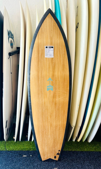 Hess 5'8" Traveler Used Surfboard