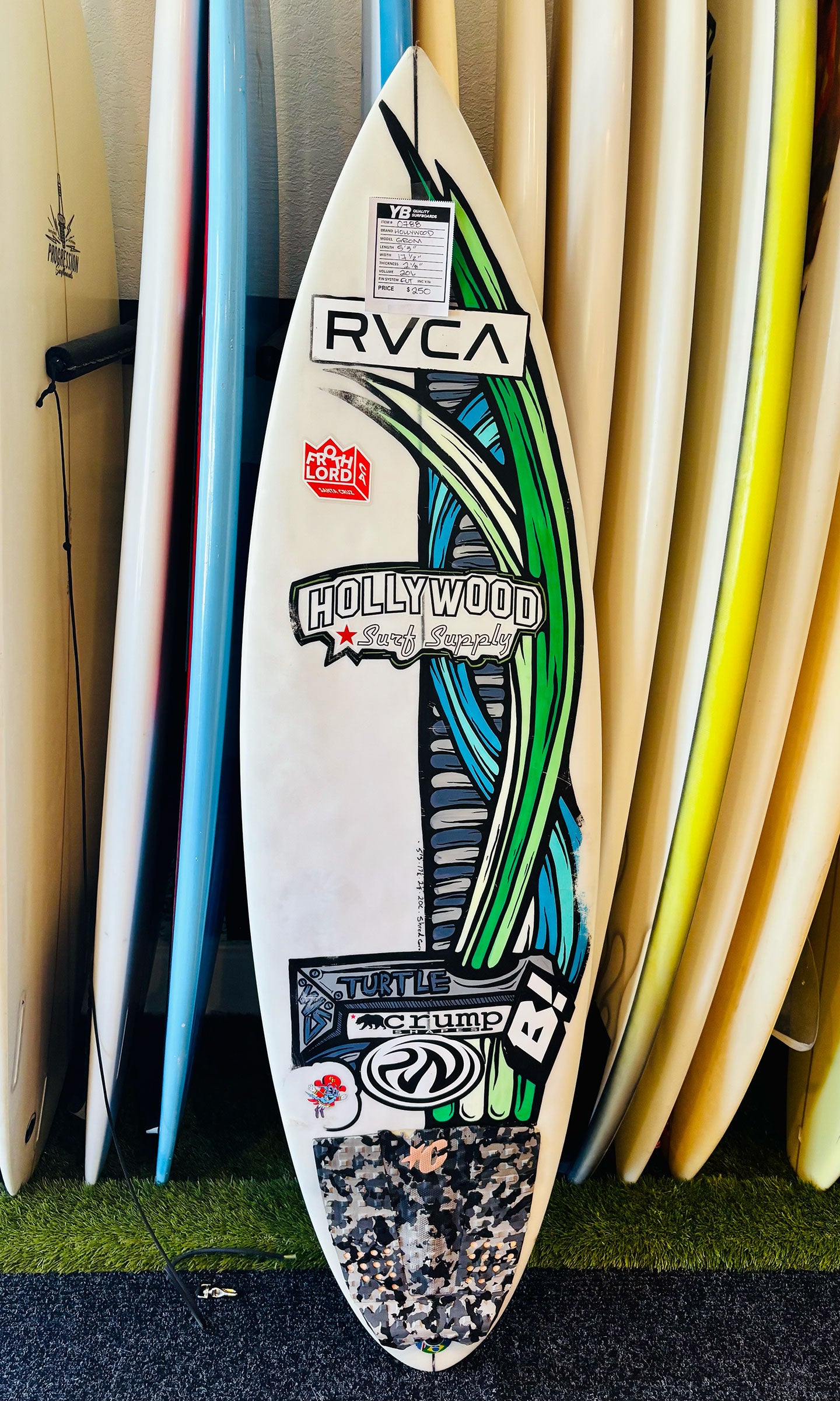 Hollywood Surfboards 5'3" 20L Grom Surfboard