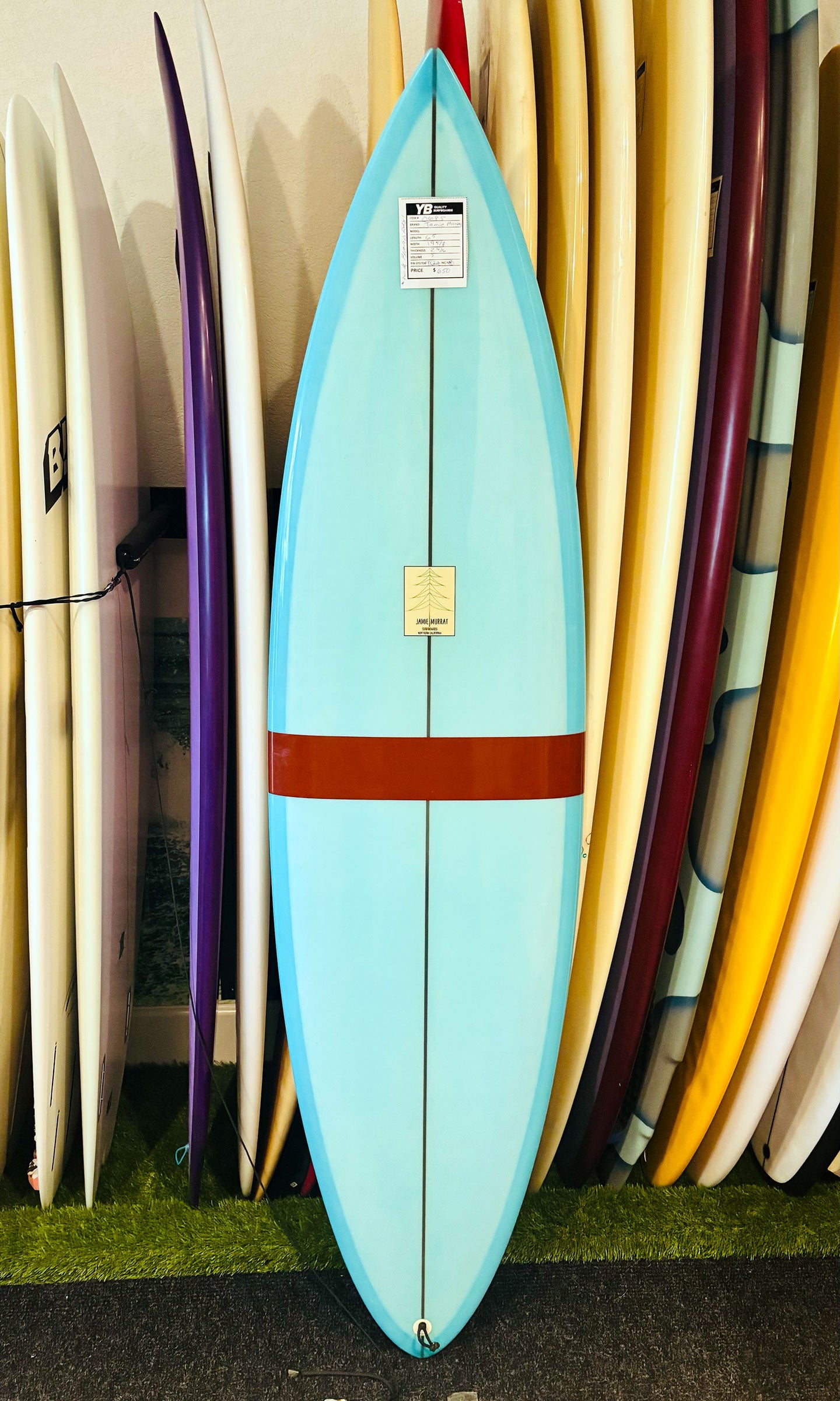 Jamie Murray 6'5" Surfboard