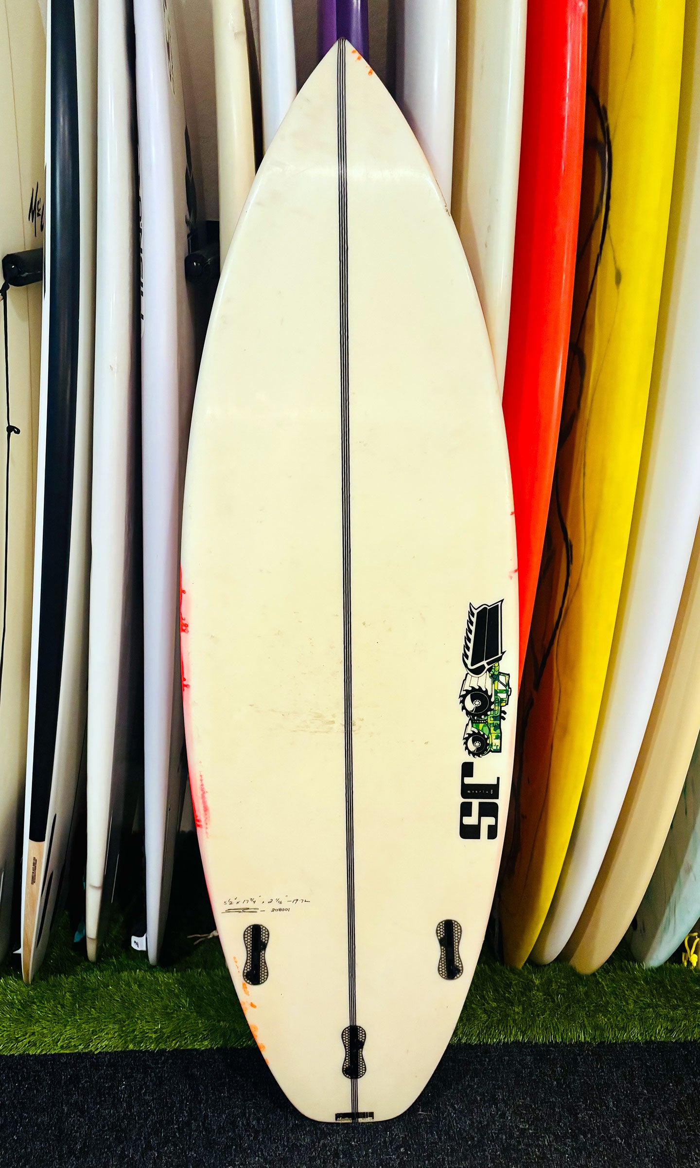 JS 5'2" 19.7L Monsta Grom Surfboard