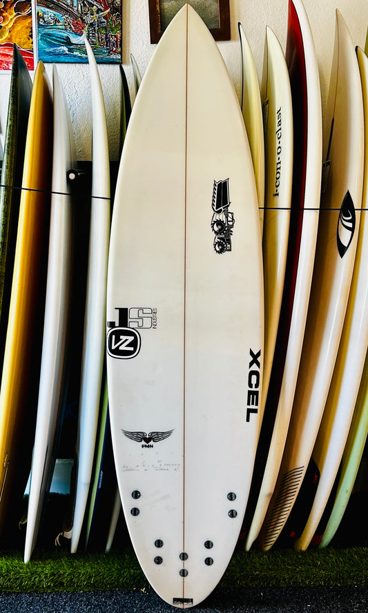 JS 6'2" Forget Me Not Used Surfboard