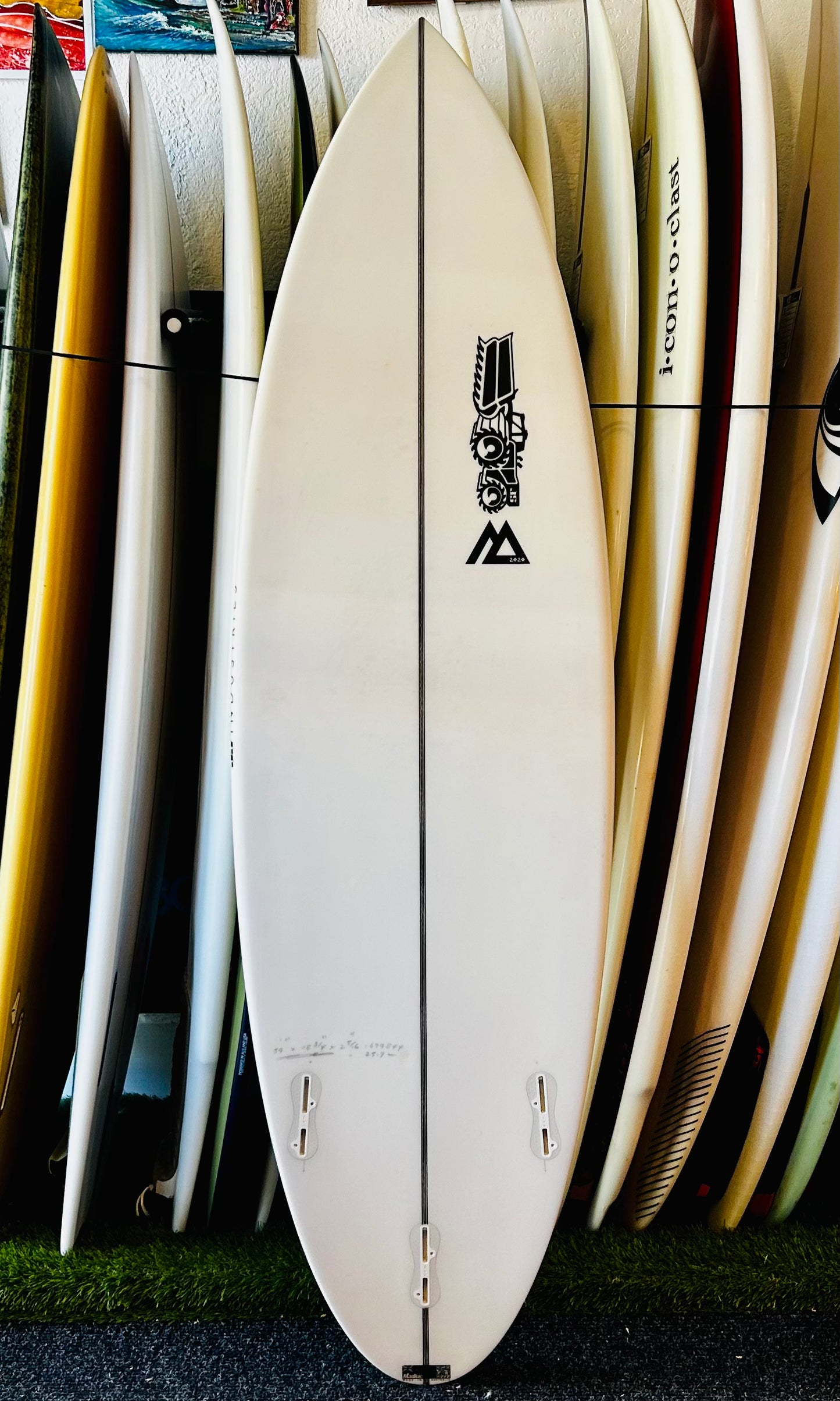 JS 5'9" 25.9L Monsta Used Surfboard