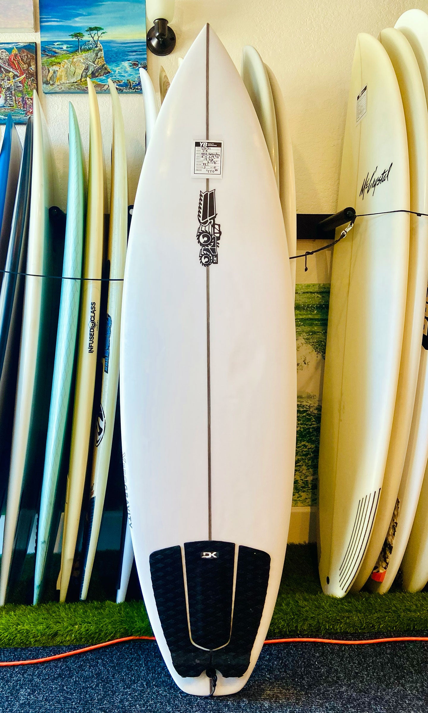JS 5'11" 33.1L Xero Gravity Surfboard