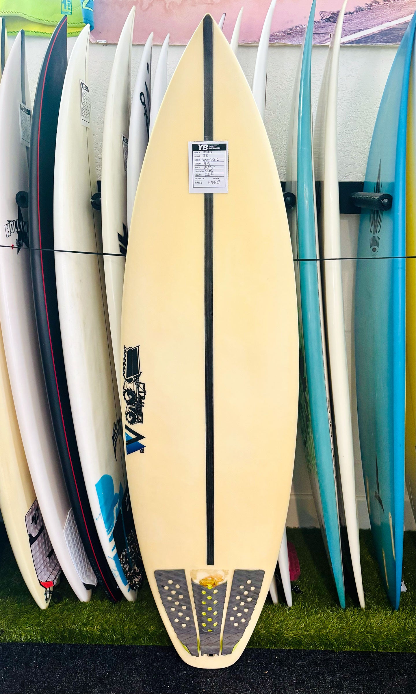 JS 5'9" 26L Monsta 6 Used Surfboard