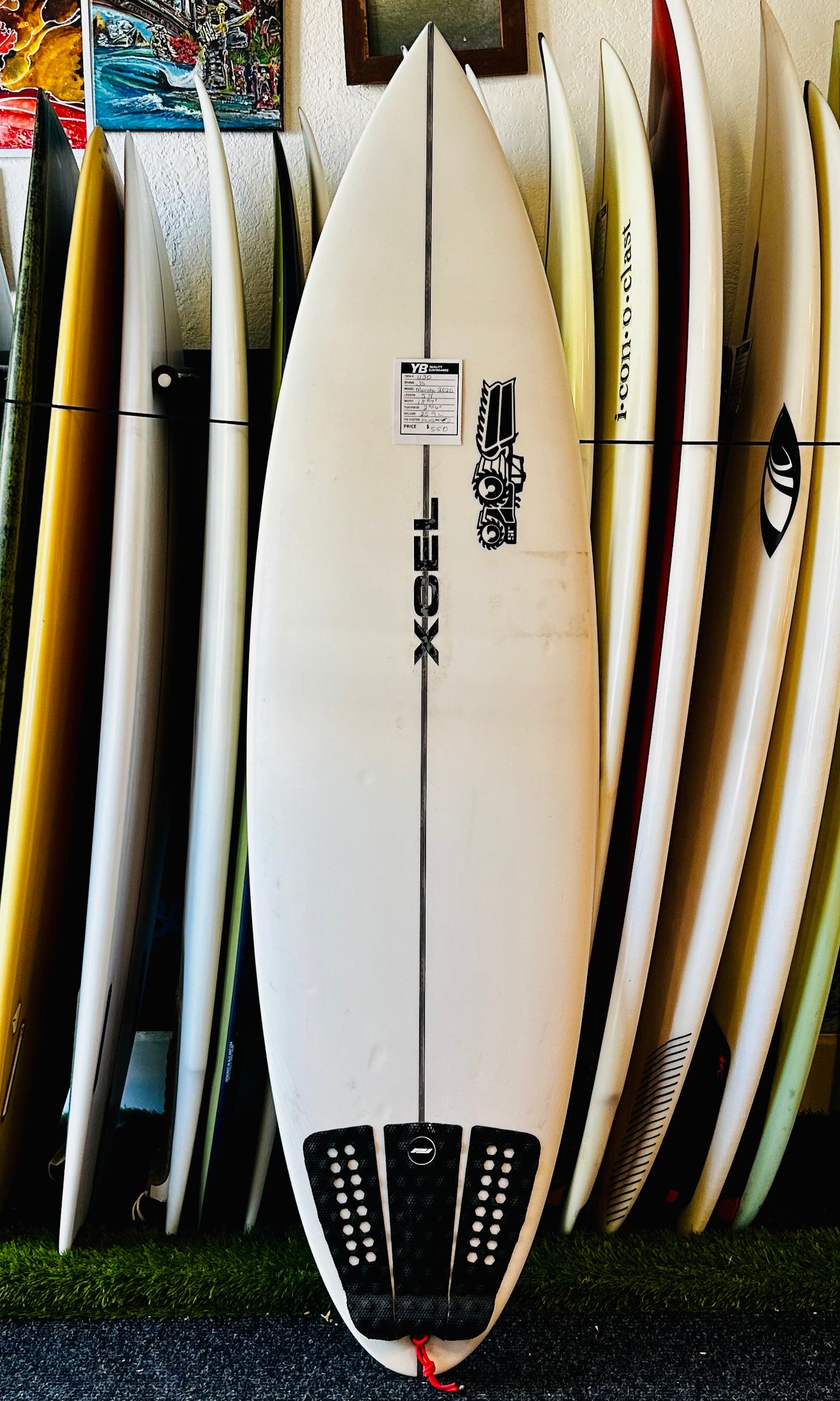 JS 5'9" 25.9L Monsta Used Surfboard