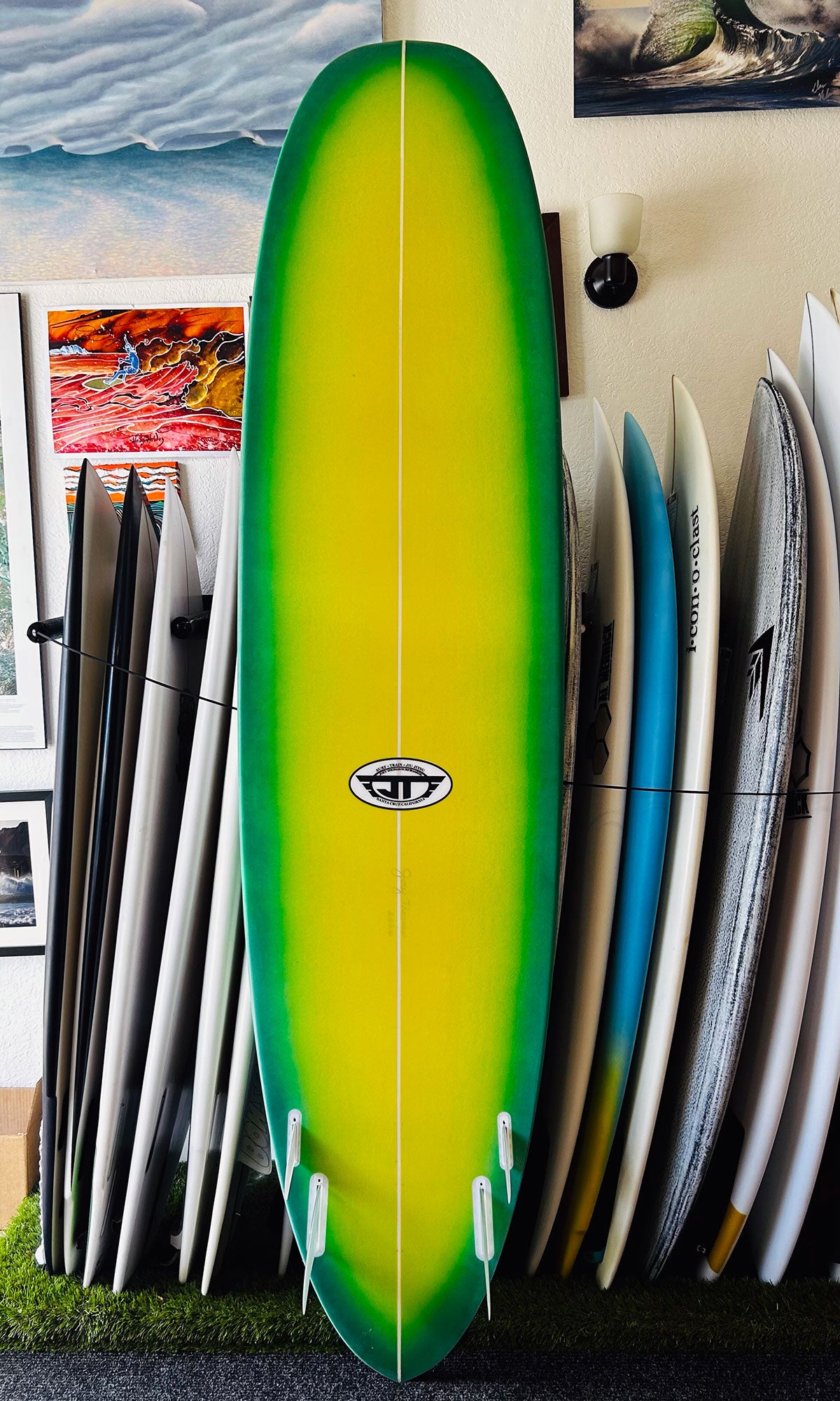 Joey Thomas 7'11" Mid Length Twinzer New Surfboard