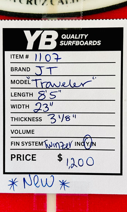 Joey Thomas 8'5" Traveler New Surfboard.