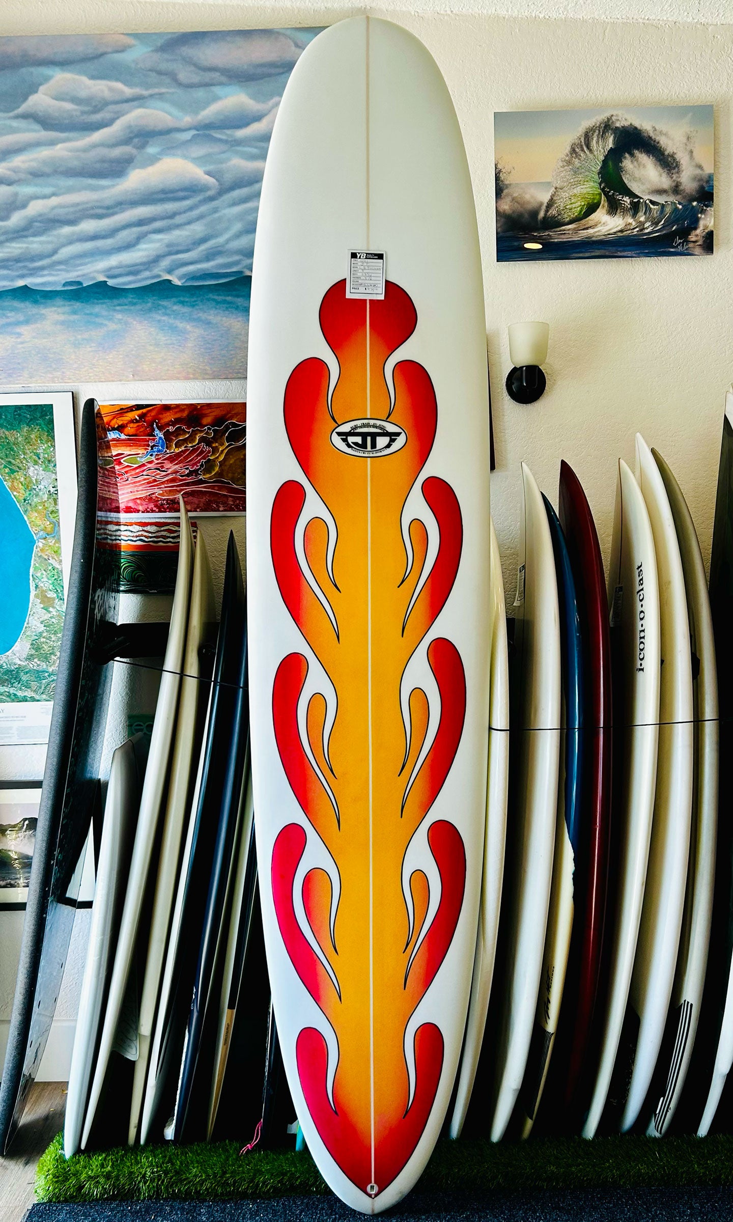 Joey Thomas 9'0" Twinzer Used Longboard