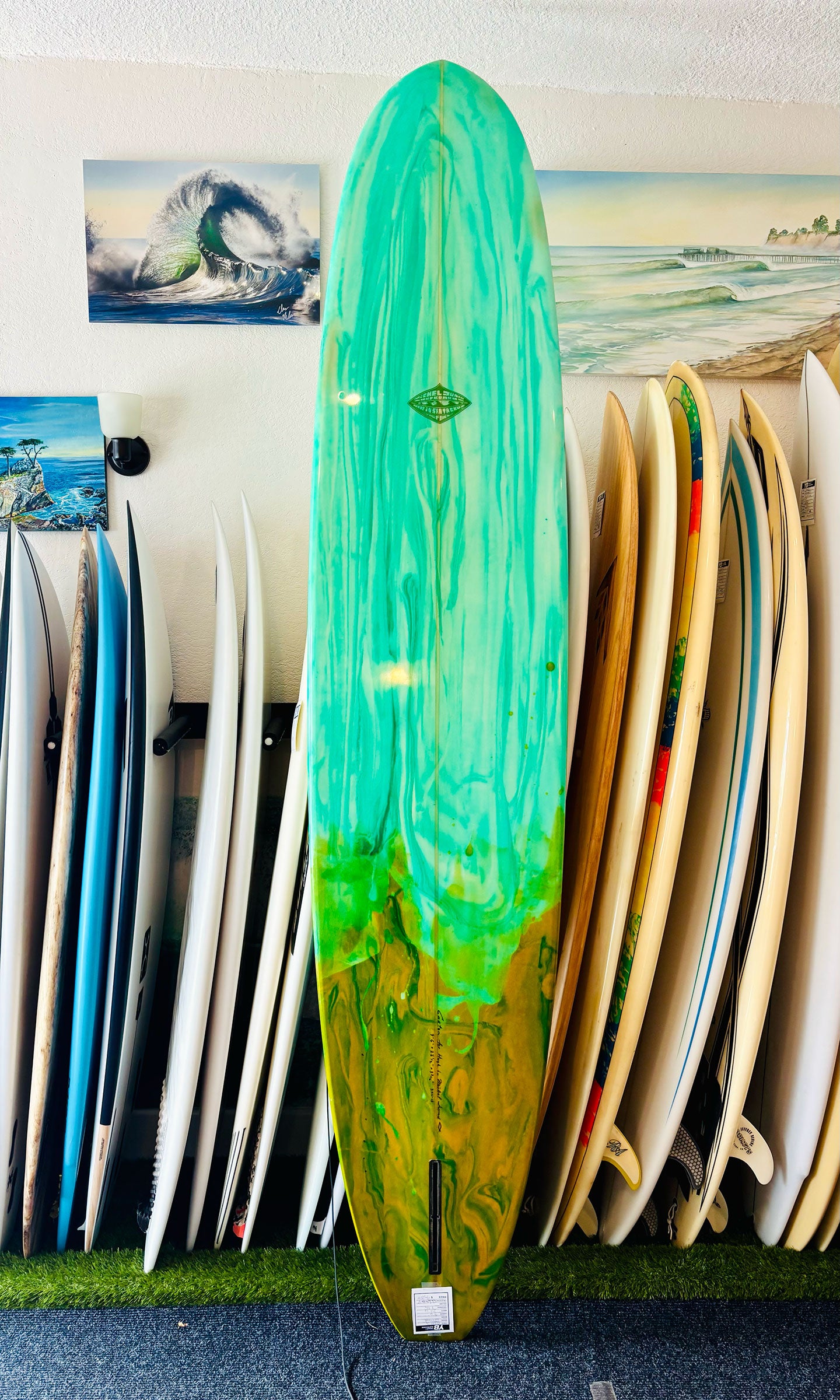 Michel Junod 9'6" Longboard