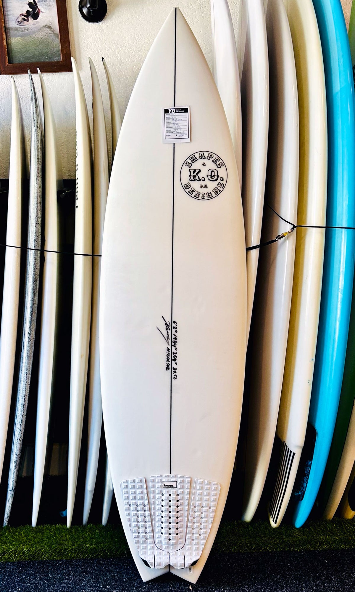 KO 6'2" 34.5L Highline Used Surfboard