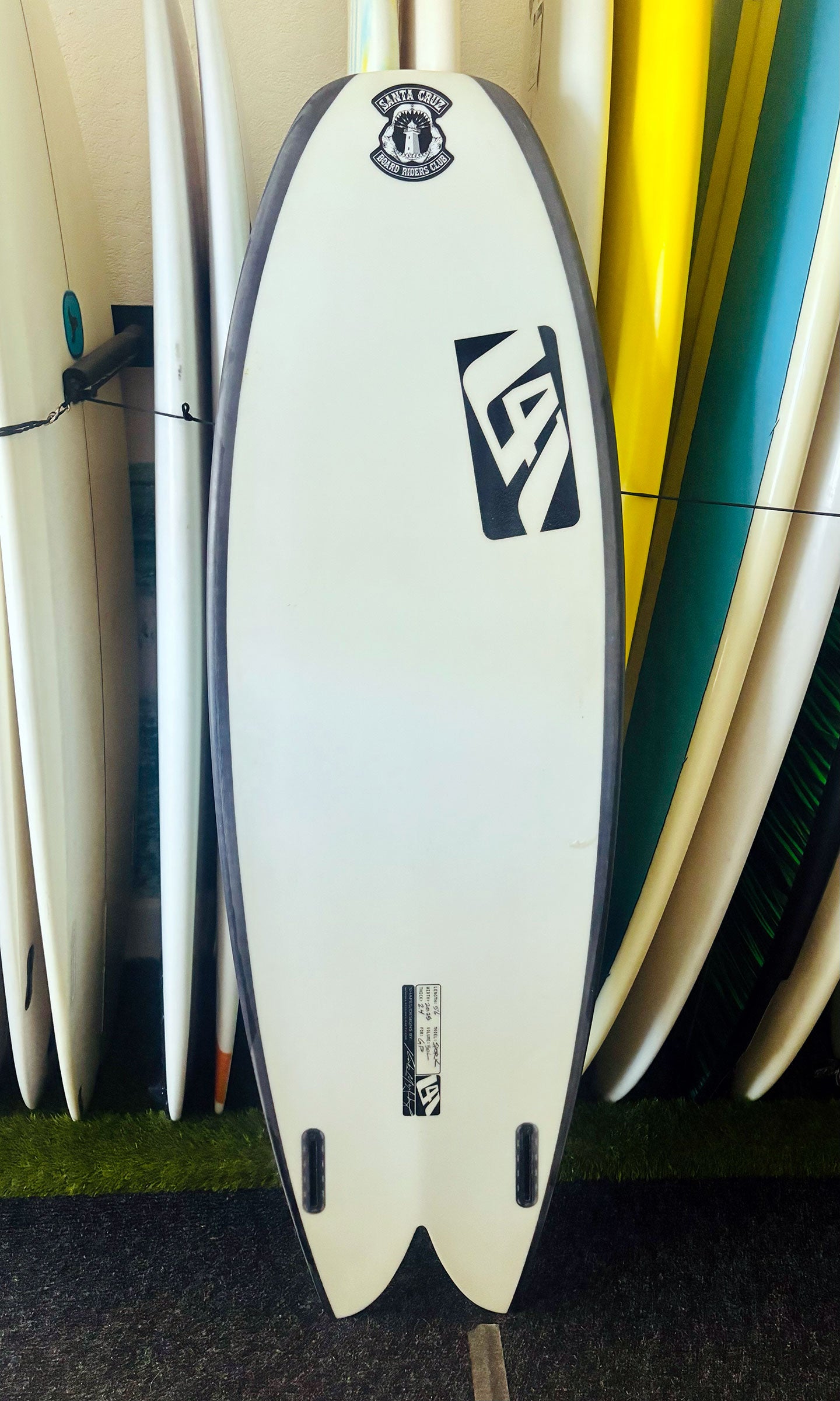 L41 5'6" 30L Spork Used Surfboard