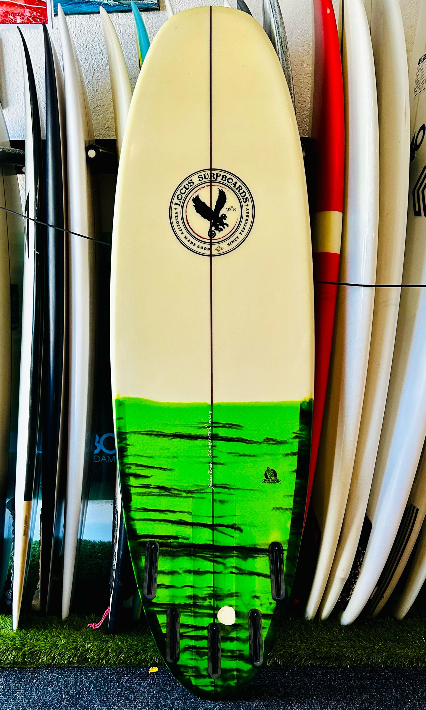Locus 5'6" 27L Sucker Punch Used Surfboard