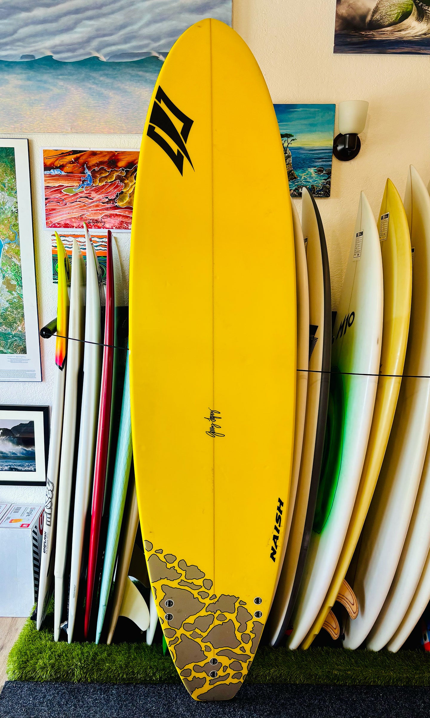 Gerry Lopez 7'10" Mid Length Used Surfboard