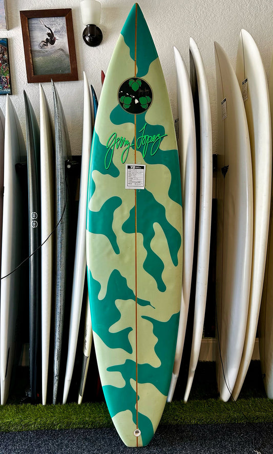 Gerry Lopez 6'6" Mini Gun Step Up Used Surfboard