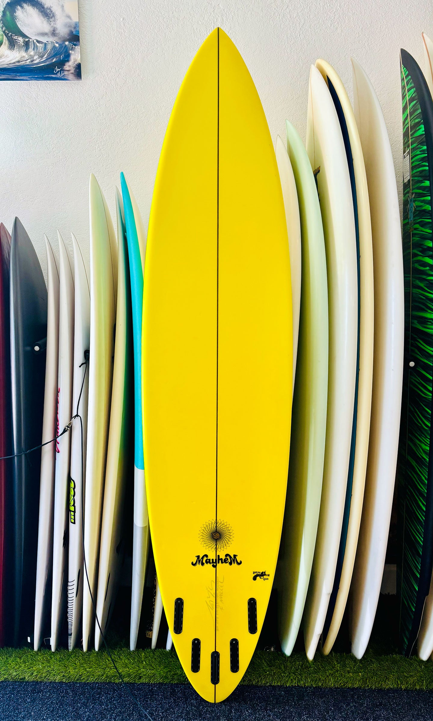 Lost 8'0" Retro Gun Used Surfboard