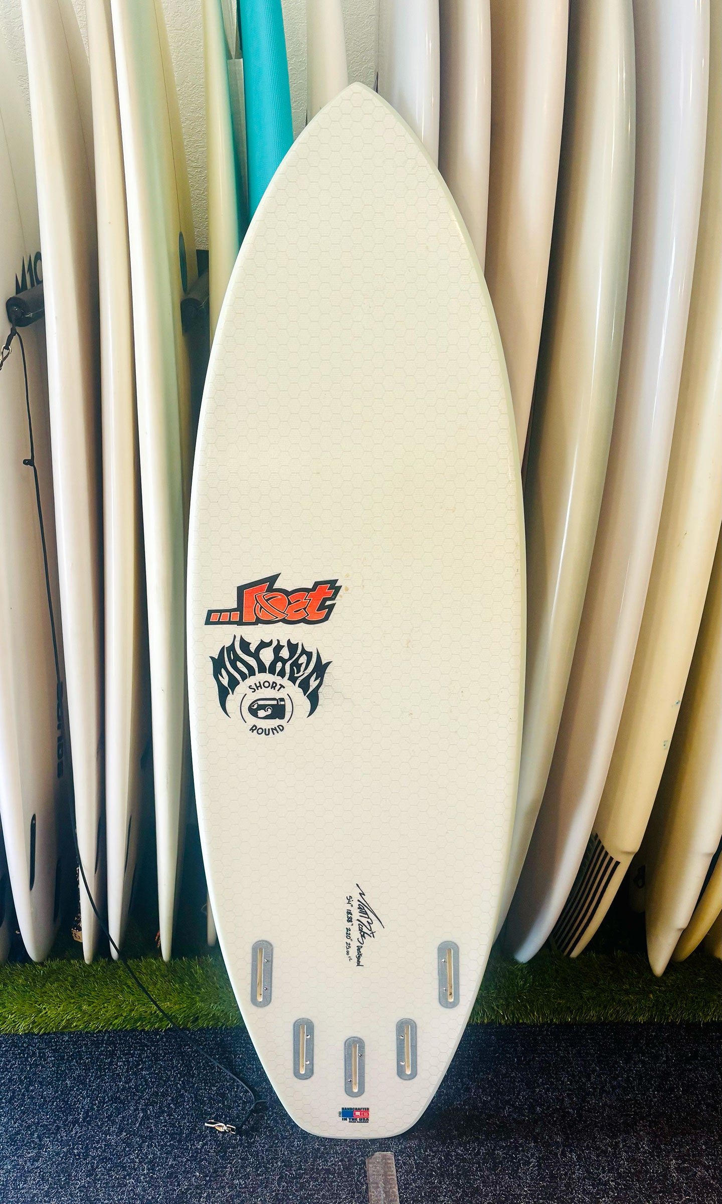 Lost 5'4" 25L Short Round Used Surfboard